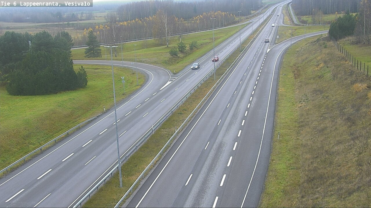 Kelikamerat Kuva Tie 6 Lappeenranta, Vesivalo, Lappeenranta, Etelä-Karjala