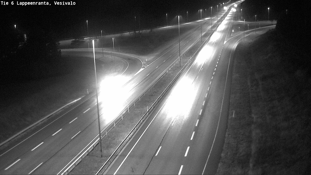 Weather Camera Image Väg 6 Villmanstrand, Vesivalo, Lappeenranta, Etelä-Karjala