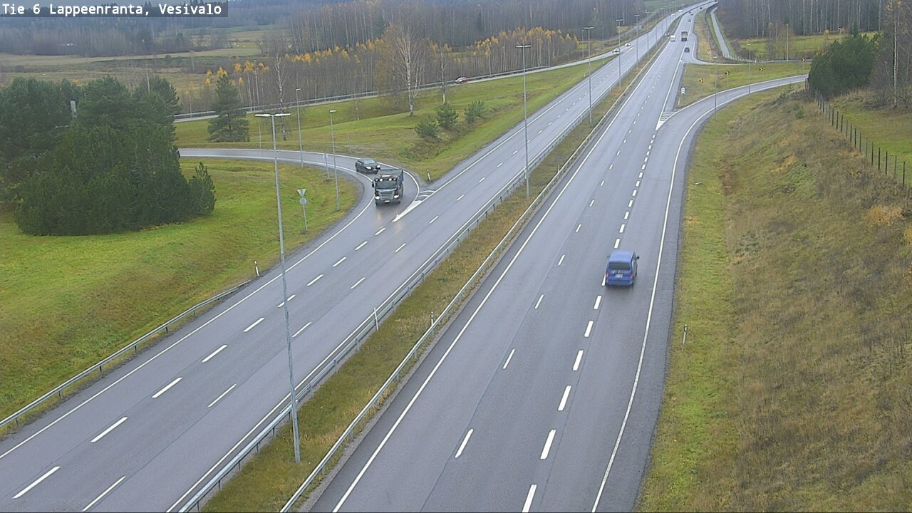 Kelikamerat Kuva Tie 6 Lappeenranta, Vesivalo, Lappeenranta, Etelä-Karjala