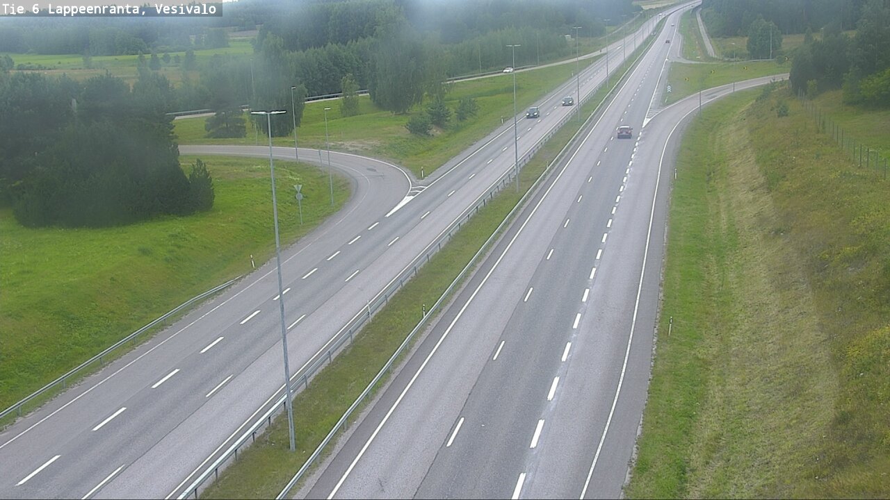 Kelikamerat Kuva Tie 6 Lappeenranta, Vesivalo, Lappeenranta, Etelä-Karjala