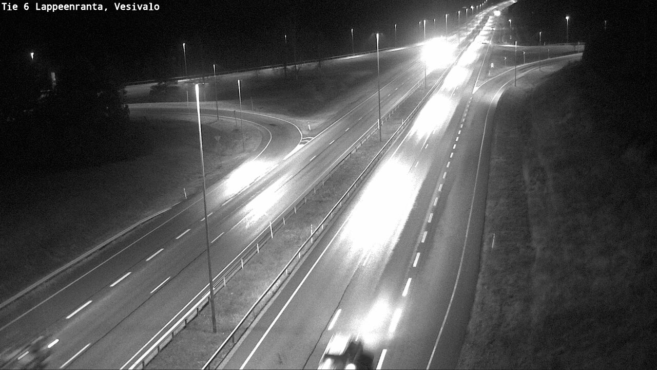 Weather Camera Image Väg 6 Villmanstrand, Vesivalo, Lappeenranta, Etelä-Karjala