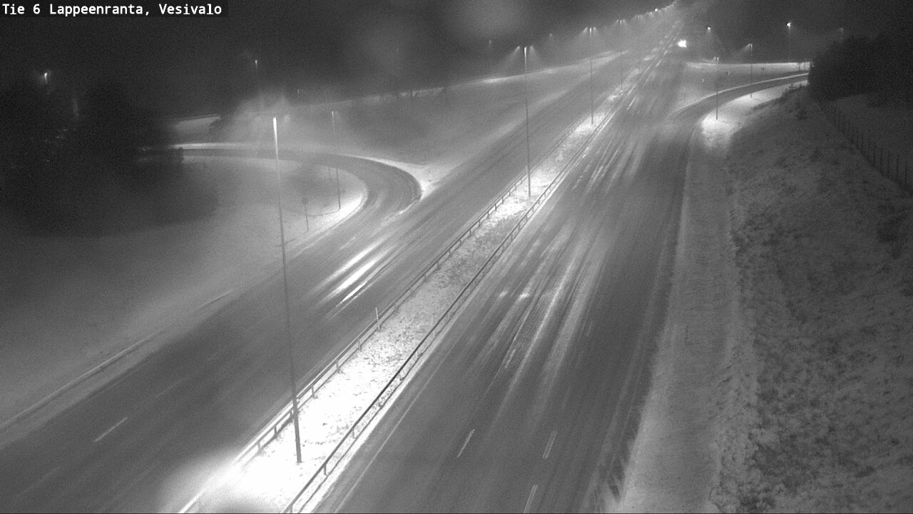 Weather Camera Image Väg 6 Villmanstrand, Vesivalo, Lappeenranta, Etelä-Karjala