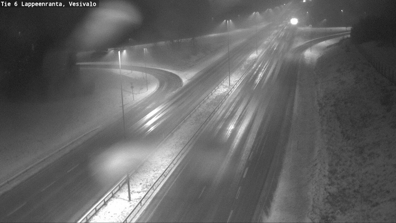 Weather Camera Image Väg 6 Villmanstrand, Vesivalo, Lappeenranta, Etelä-Karjala