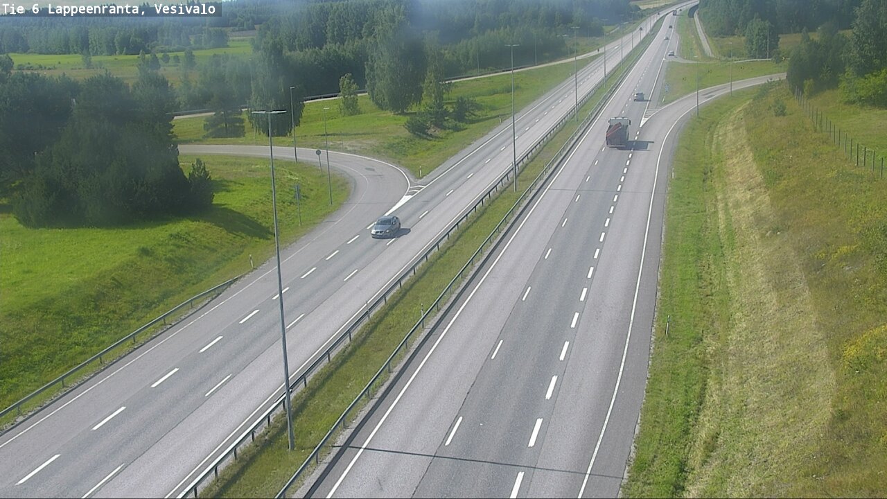 Kelikamerat Kuva Tie 6 Lappeenranta, Vesivalo, Lappeenranta, Etelä-Karjala