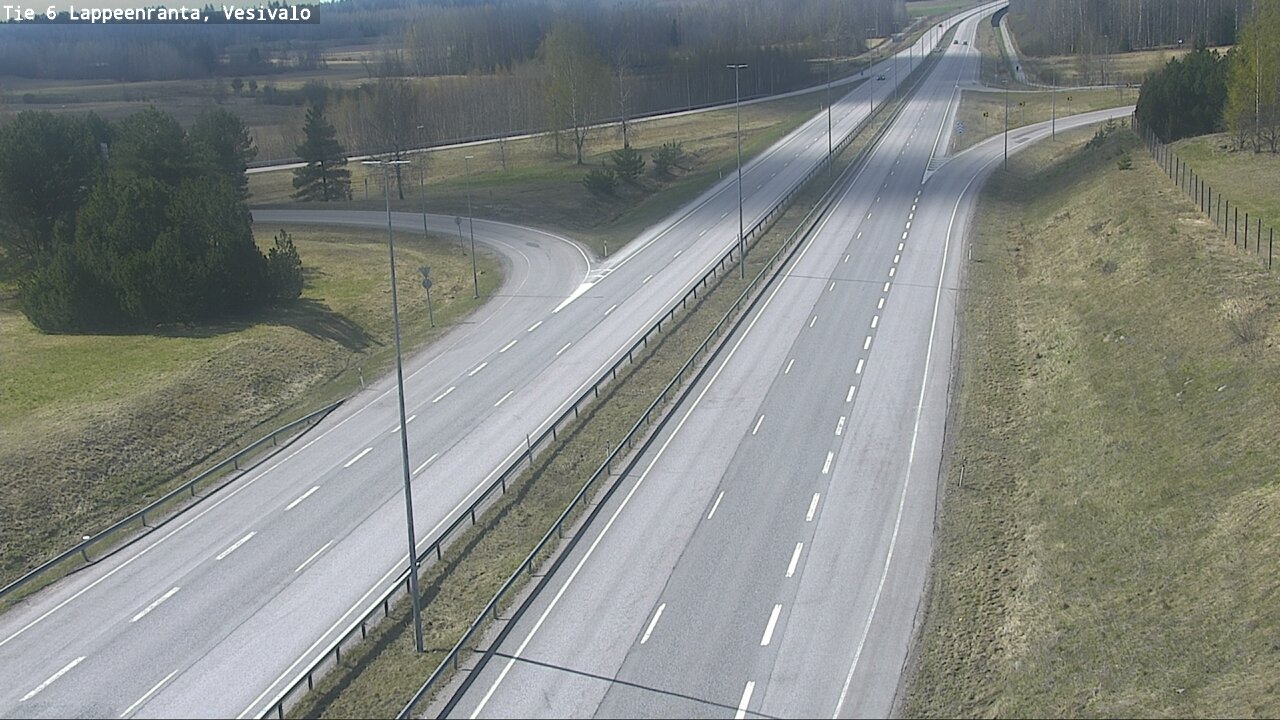 Kelikamerat Kuva Tie 6 Lappeenranta, Vesivalo, Lappeenranta, Etelä-Karjala