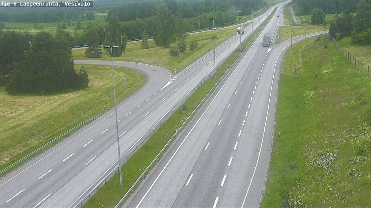 Kelikamerat Kuva Tie 6 Lappeenranta, Vesivalo, Lappeenranta, Etelä-Karjala