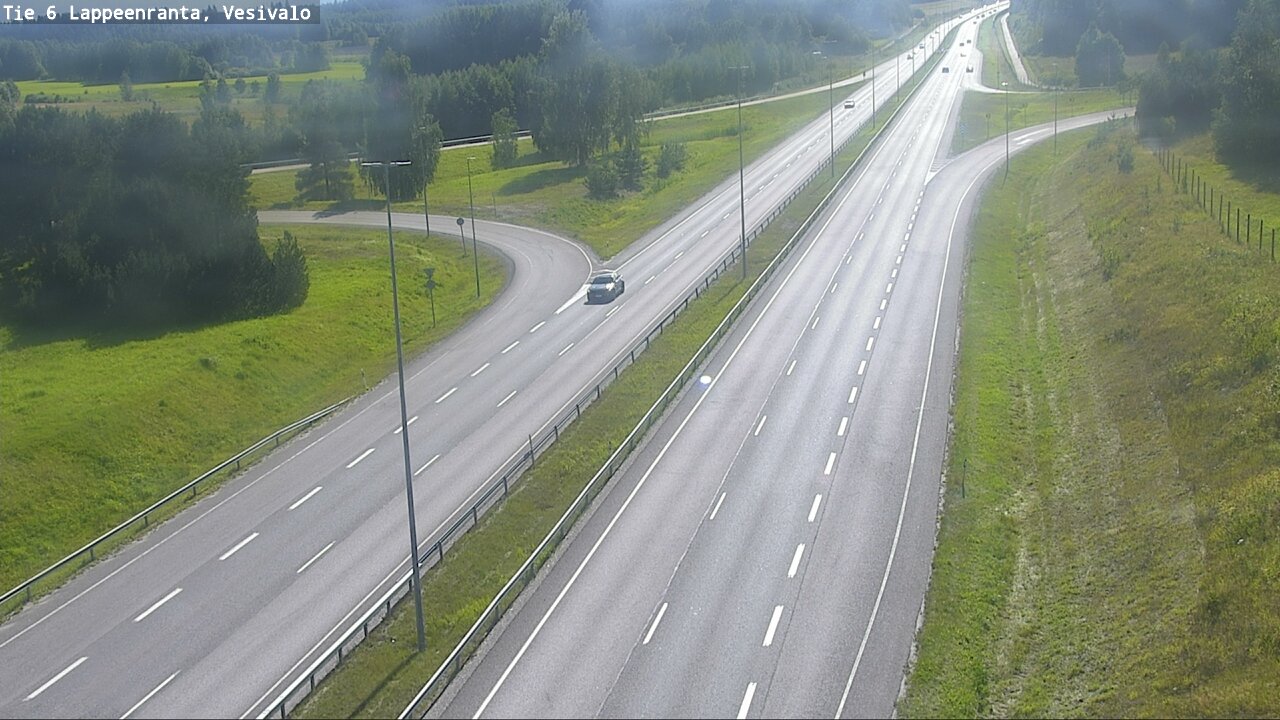 Kelikamerat Kuva Tie 6 Lappeenranta, Vesivalo, Lappeenranta, Etelä-Karjala
