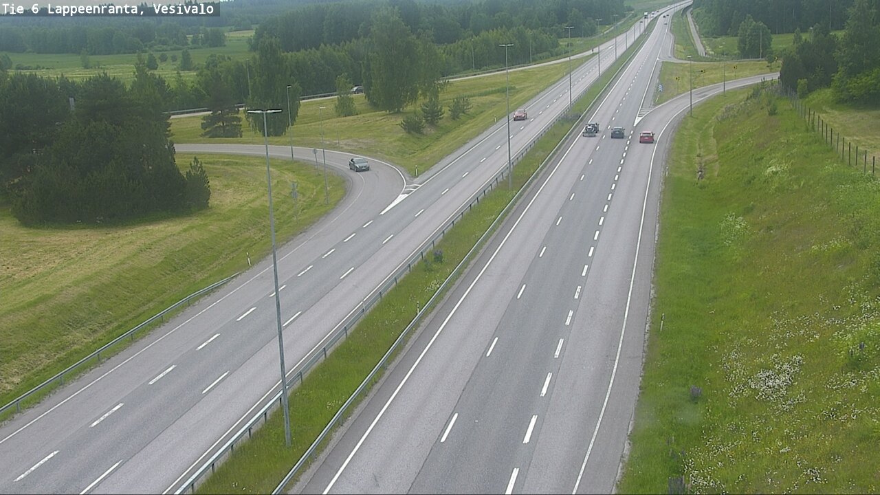 Kelikamerat Kuva Tie 6 Lappeenranta, Vesivalo, Lappeenranta, Etelä-Karjala