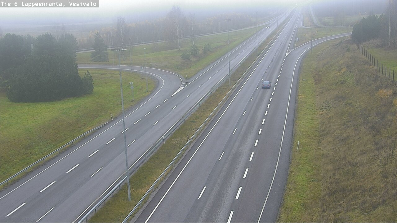 Kelikamerat Kuva Tie 6 Lappeenranta, Vesivalo, Lappeenranta, Etelä-Karjala