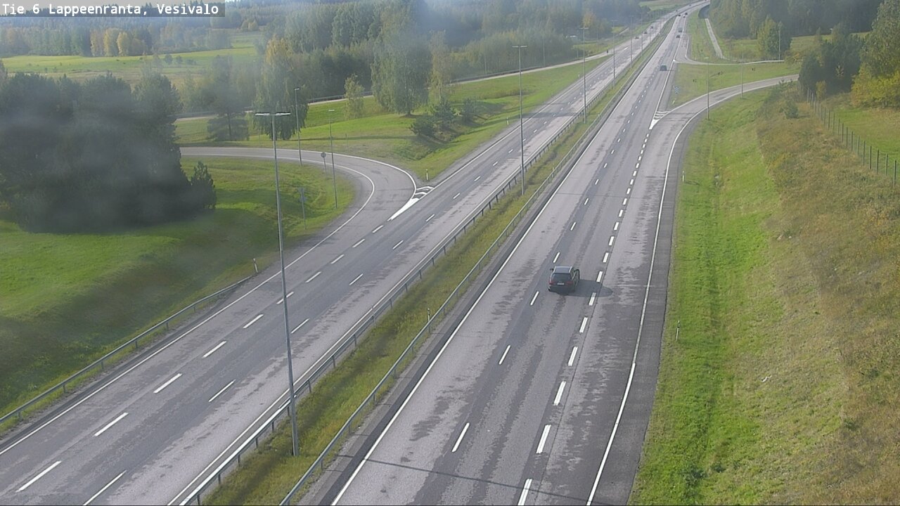 Kelikamerat Kuva Tie 6 Lappeenranta, Vesivalo, Lappeenranta, Etelä-Karjala