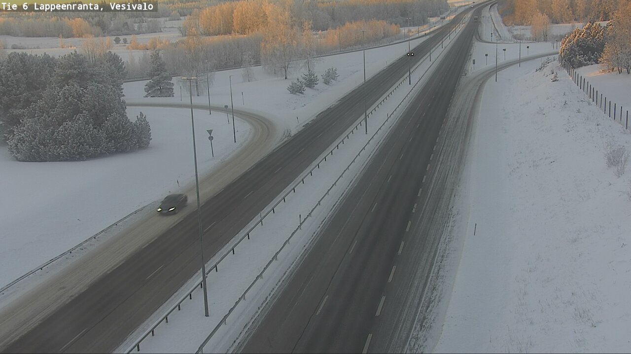 Kelikamerat Kuva Tie 6 Lappeenranta, Vesivalo, Lappeenranta, Etelä-Karjala