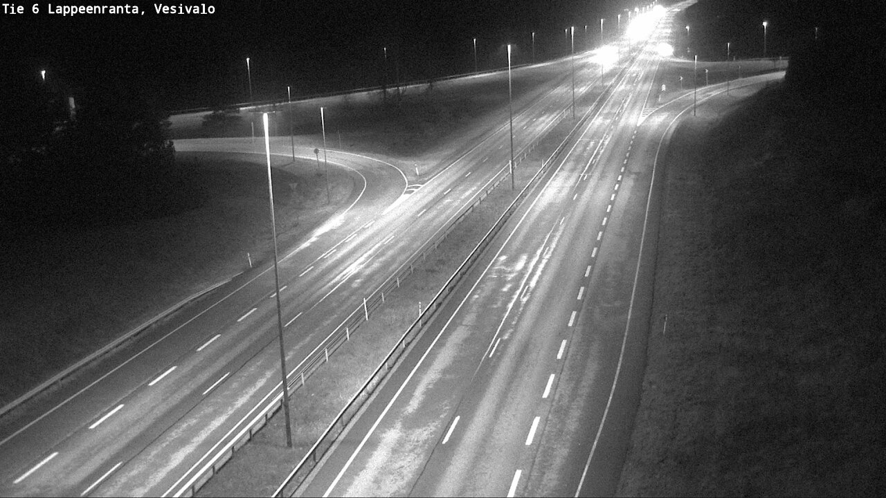 Weather Camera Image Road 6 Lappeenranta, Vesivalo, Lappeenranta, Etelä-Karjala