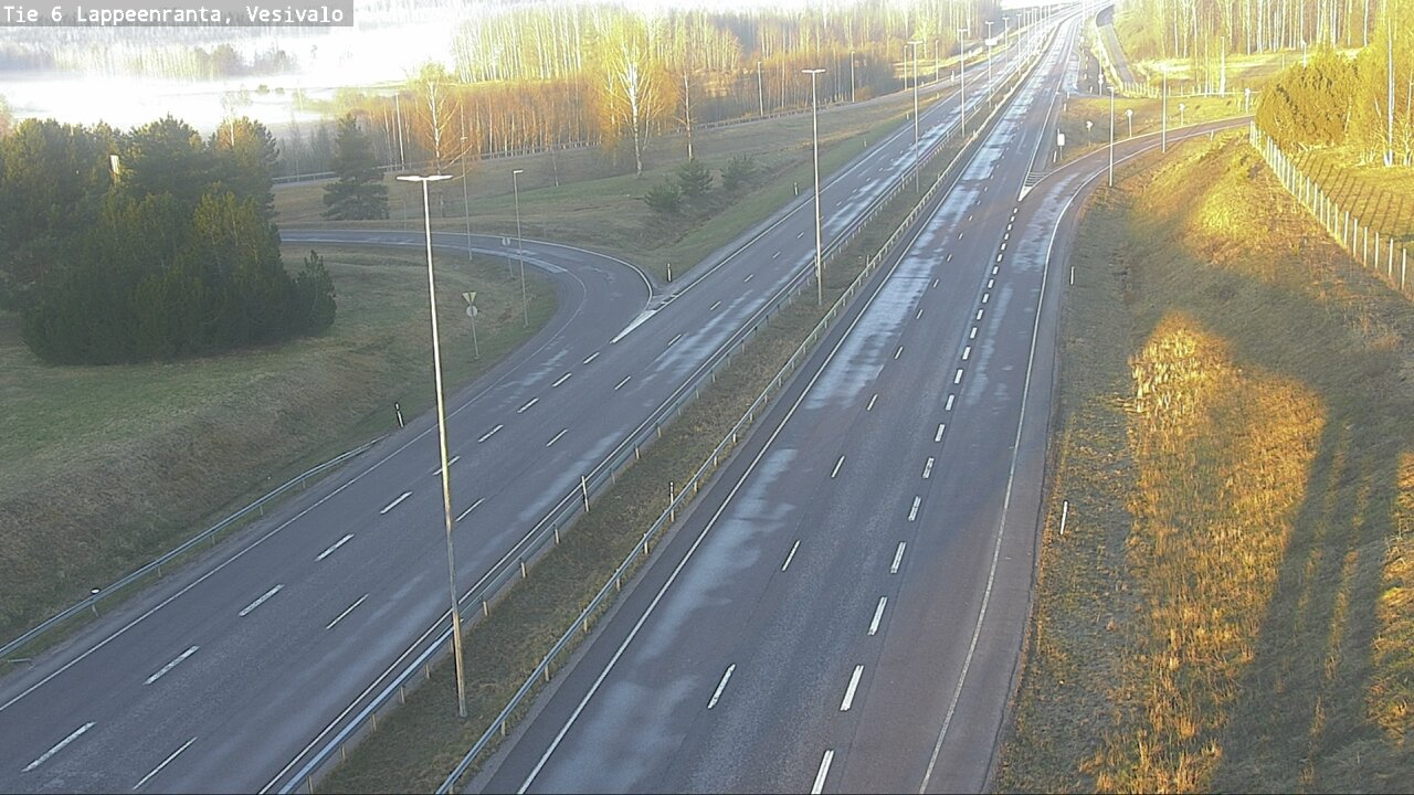 Kelikamerat Kuva Tie 6 Lappeenranta, Vesivalo, Lappeenranta, Etelä-Karjala