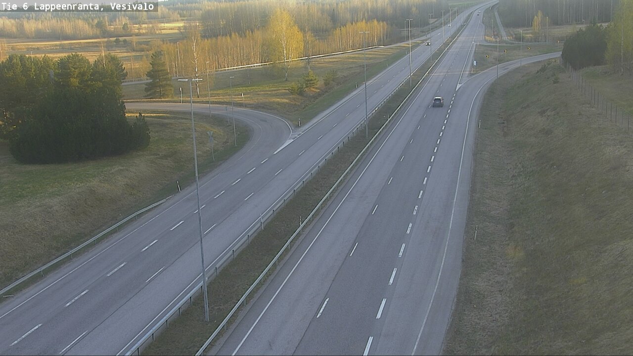 Kelikamerat Kuva Tie 6 Lappeenranta, Vesivalo, Lappeenranta, Etelä-Karjala