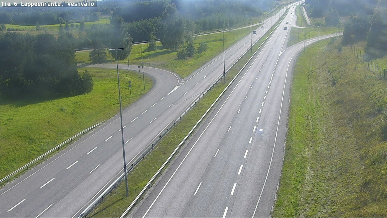 Kelikamerat Kuva Tie 6 Lappeenranta, Vesivalo, Lappeenranta, Etelä-Karjala