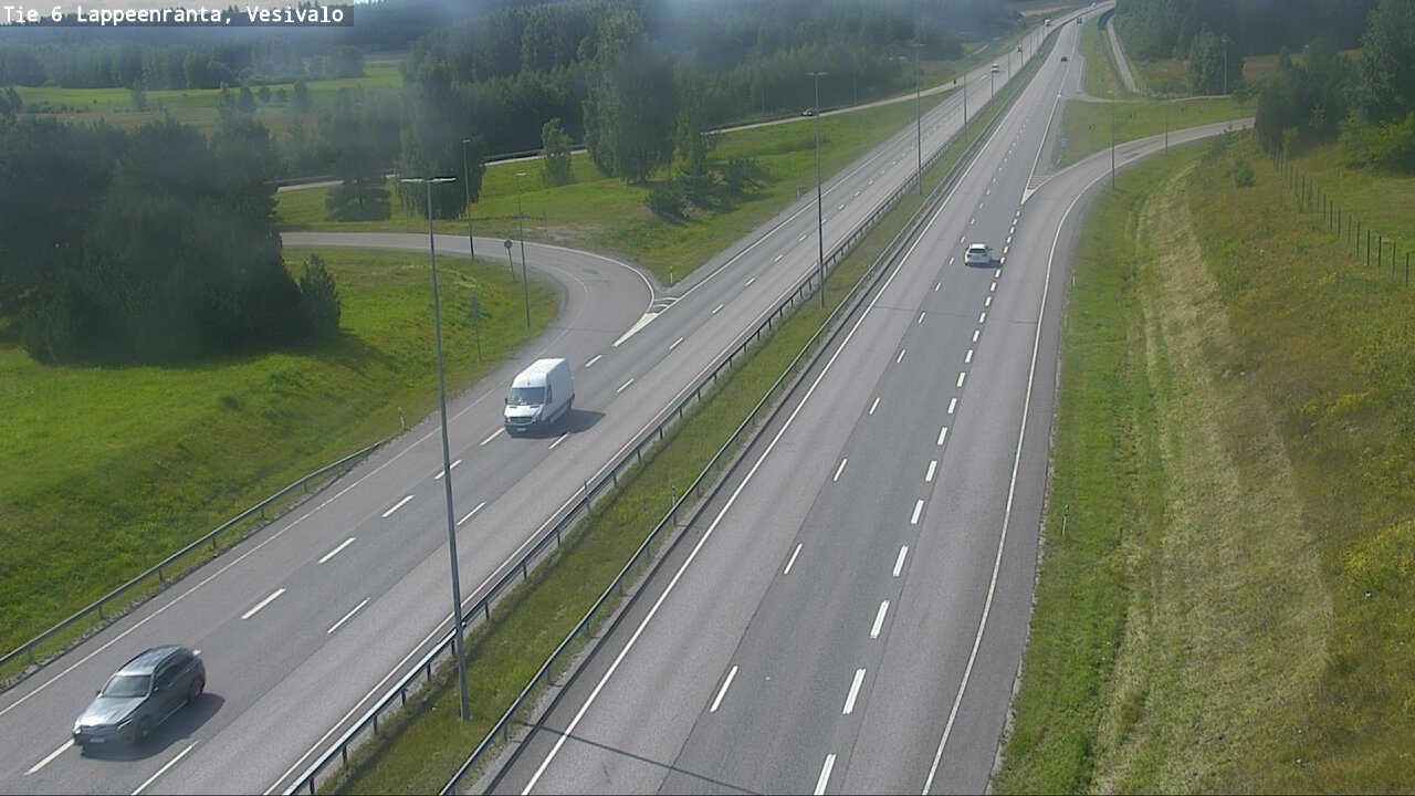 Kelikamerat Kuva Tie 6 Lappeenranta, Vesivalo, Lappeenranta, Etelä-Karjala