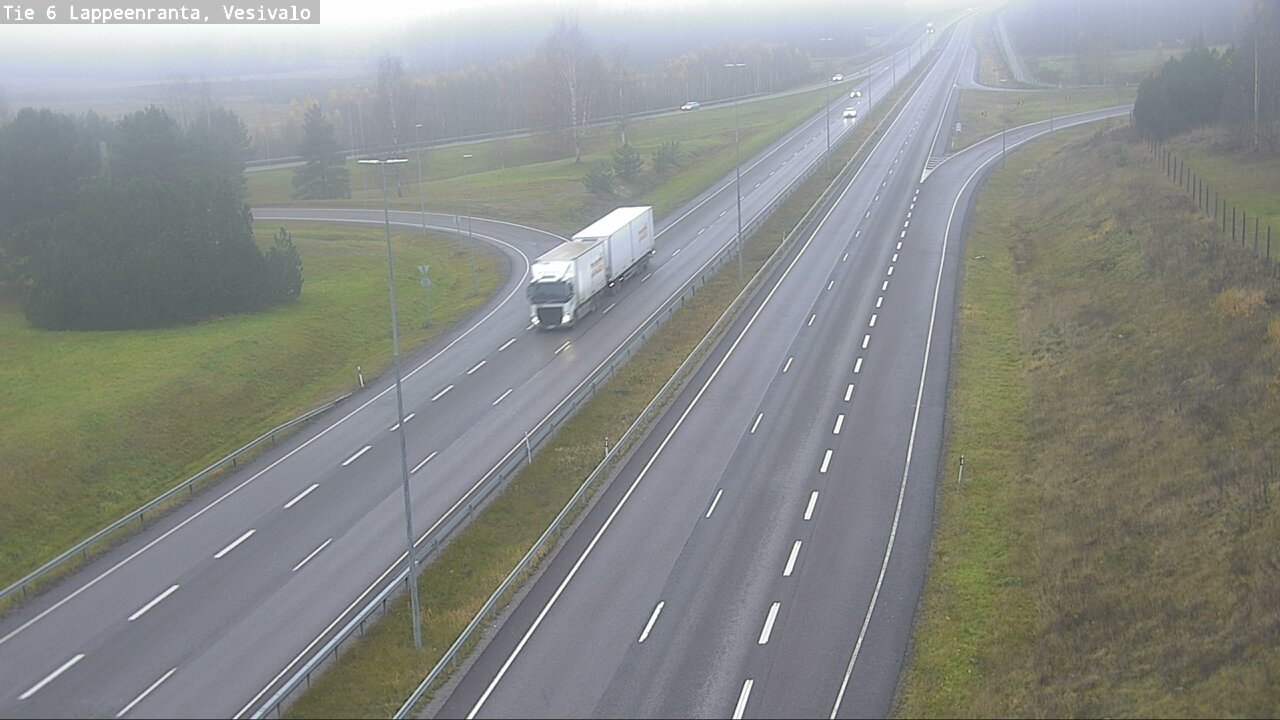 Kelikamerat Kuva Tie 6 Lappeenranta, Vesivalo, Lappeenranta, Etelä-Karjala