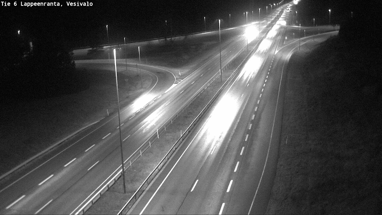 Weather Camera Image Väg 6 Villmanstrand, Vesivalo, Lappeenranta, Etelä-Karjala