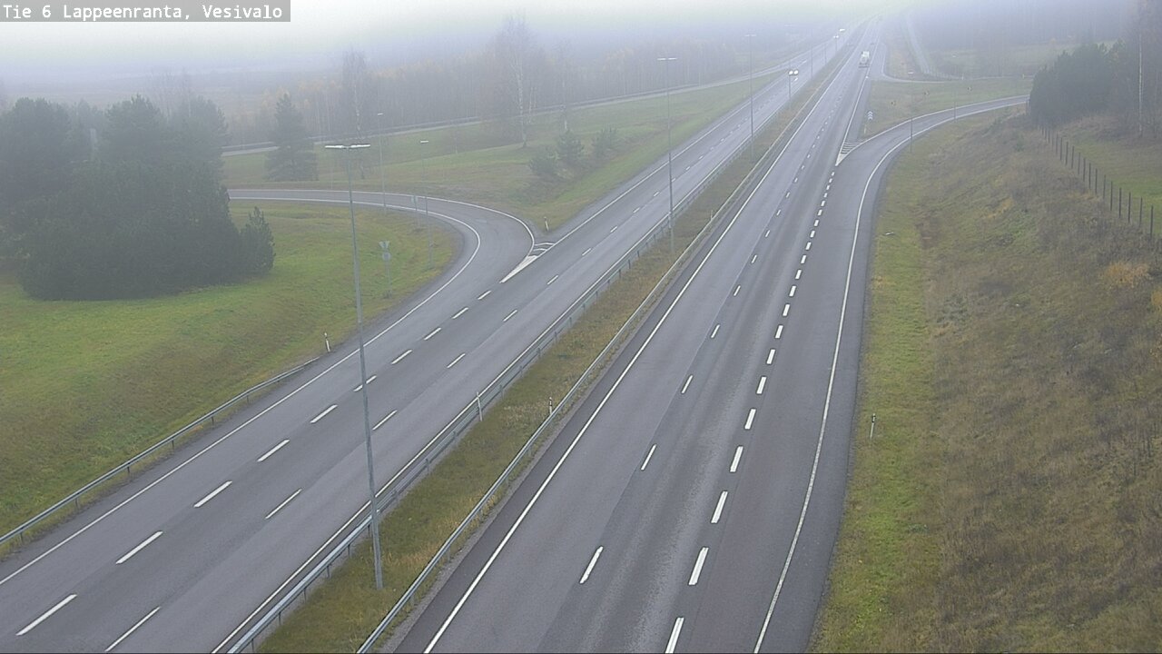 Kelikamerat Kuva Tie 6 Lappeenranta, Vesivalo, Lappeenranta, Etelä-Karjala