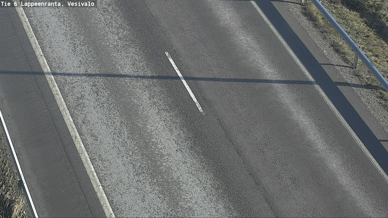 Weather Camera Image Road 6 Lappeenranta, Vesivalo, Lappeenranta, Etelä-Karjala