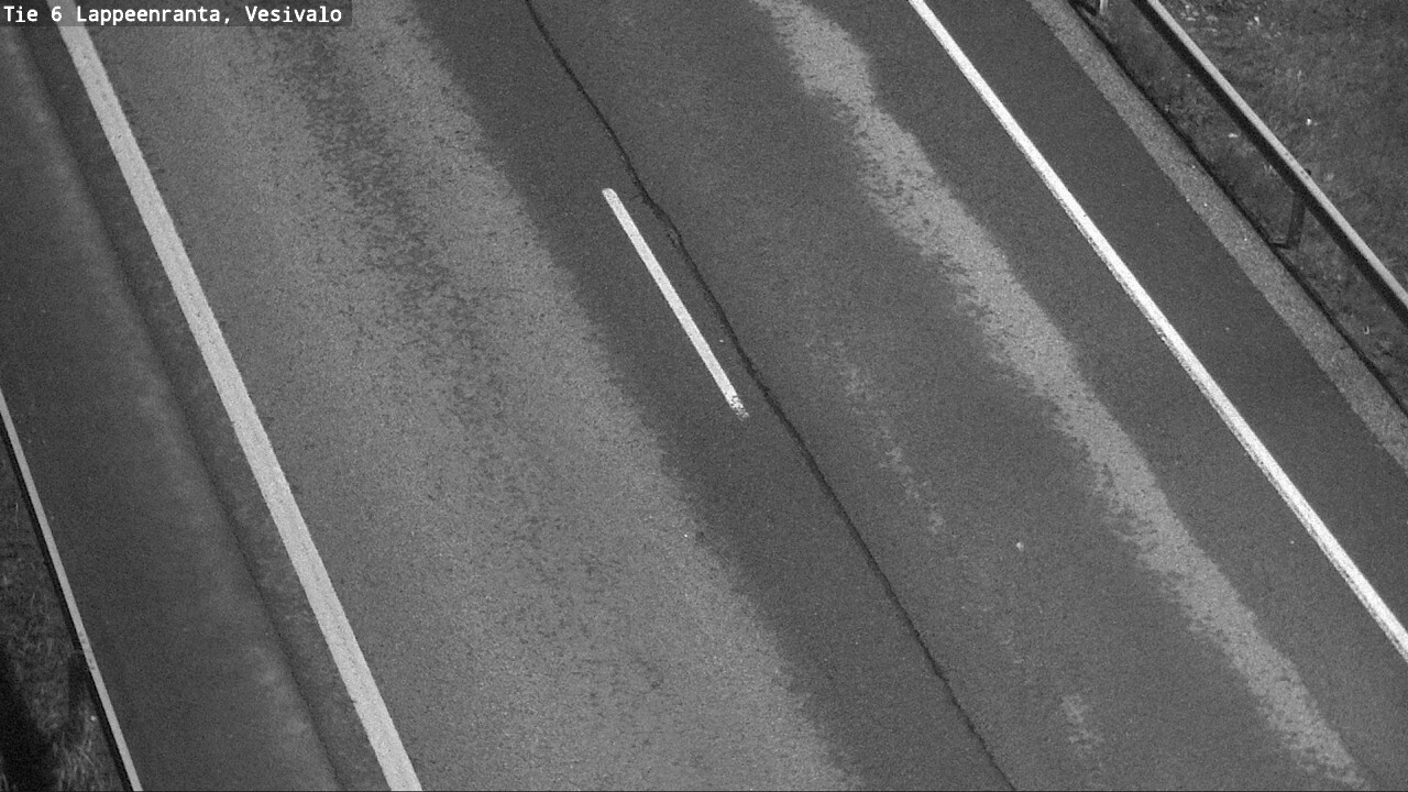 Weather Camera Image Road 6 Lappeenranta, Vesivalo, Lappeenranta, Etelä-Karjala