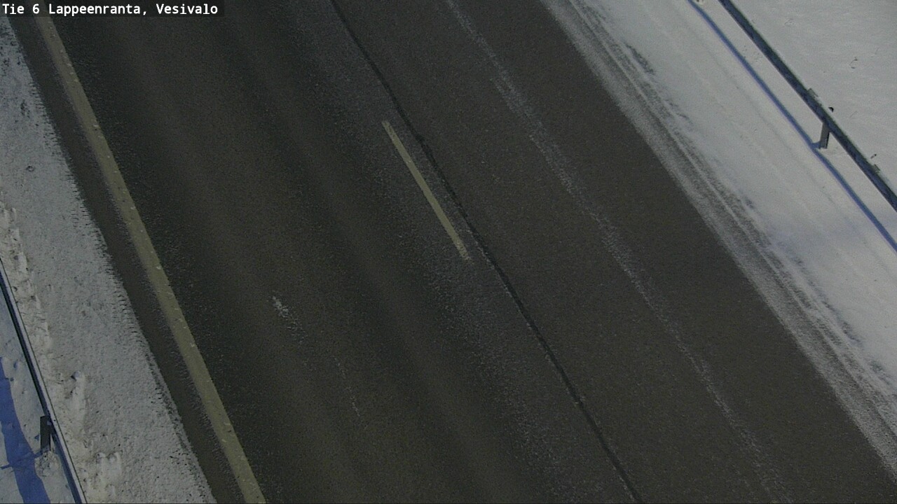 Weather Camera Image Road 6 Lappeenranta, Vesivalo, Lappeenranta, Etelä-Karjala