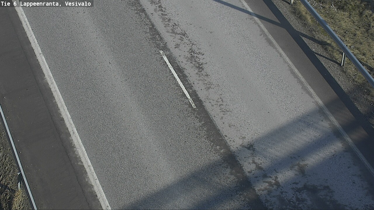 Weather Camera Image Road 6 Lappeenranta, Vesivalo, Lappeenranta, Etelä-Karjala