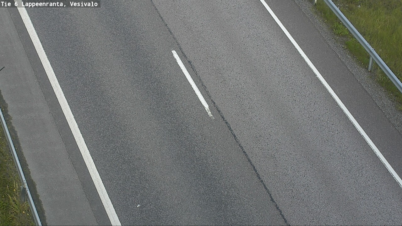 Weather Camera Image Road 6 Lappeenranta, Vesivalo, Lappeenranta, Etelä-Karjala