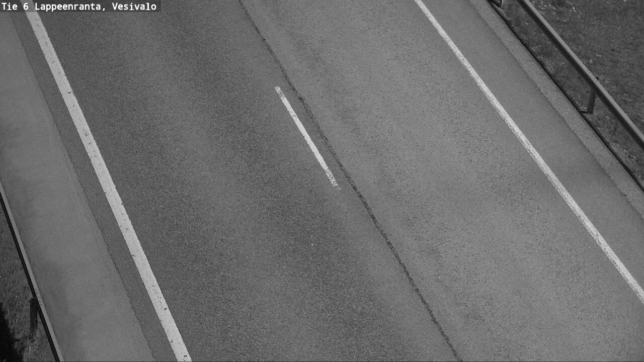 Weather Camera Image Road 6 Lappeenranta, Vesivalo, Lappeenranta, Etelä-Karjala