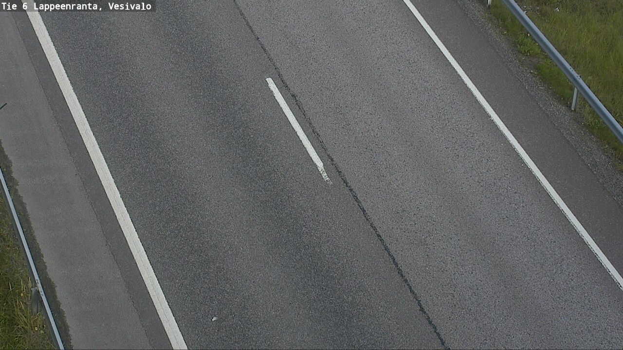 Weather Camera Image Road 6 Lappeenranta, Vesivalo, Lappeenranta, Etelä-Karjala
