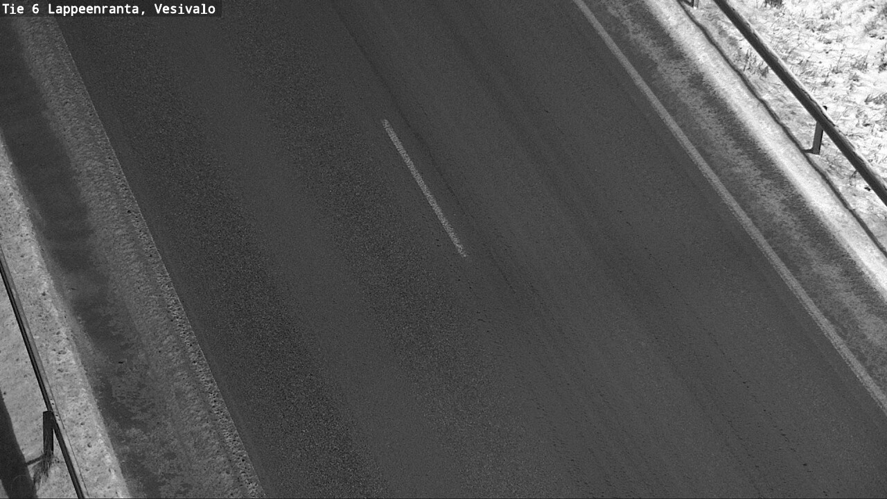 Weather Camera Image Road 6 Lappeenranta, Vesivalo, Lappeenranta, Etelä-Karjala