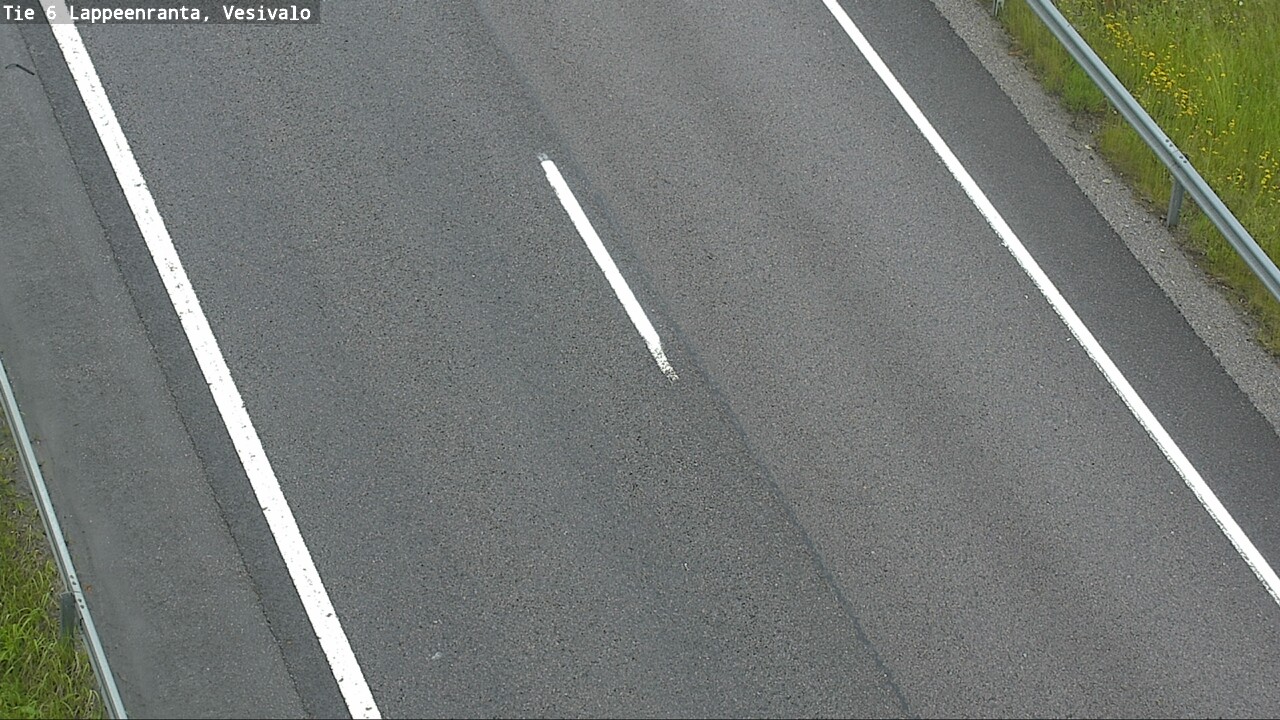 Weather Camera Image Road 6 Lappeenranta, Vesivalo, Lappeenranta, Etelä-Karjala