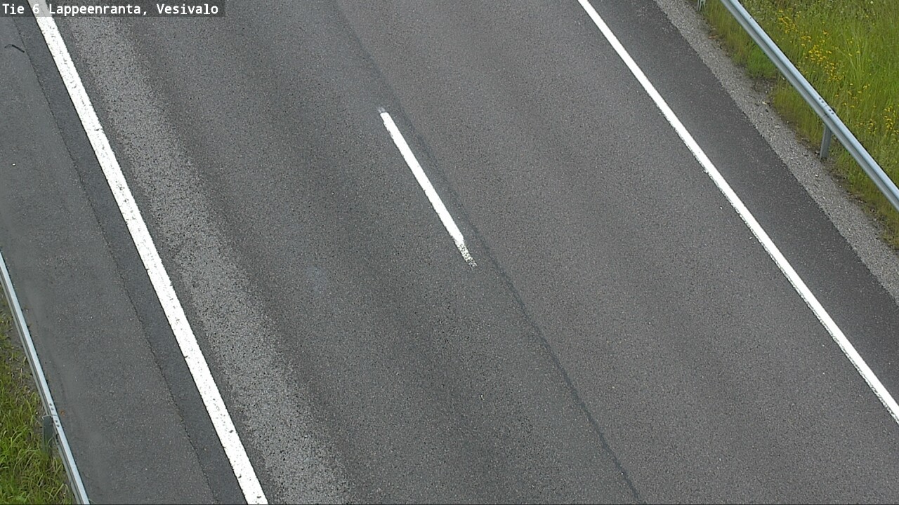 Weather Camera Image Road 6 Lappeenranta, Vesivalo, Lappeenranta, Etelä-Karjala