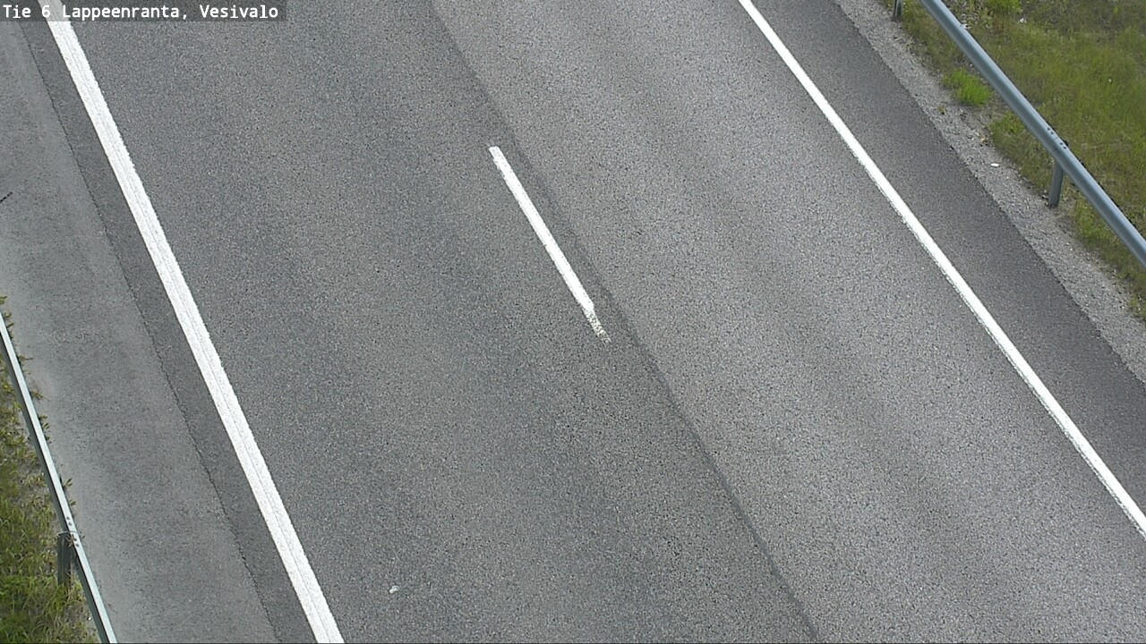 Weather Camera Image Road 6 Lappeenranta, Vesivalo, Lappeenranta, Etelä-Karjala