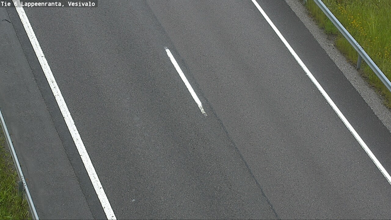 Weather Camera Image Road 6 Lappeenranta, Vesivalo, Lappeenranta, Etelä-Karjala