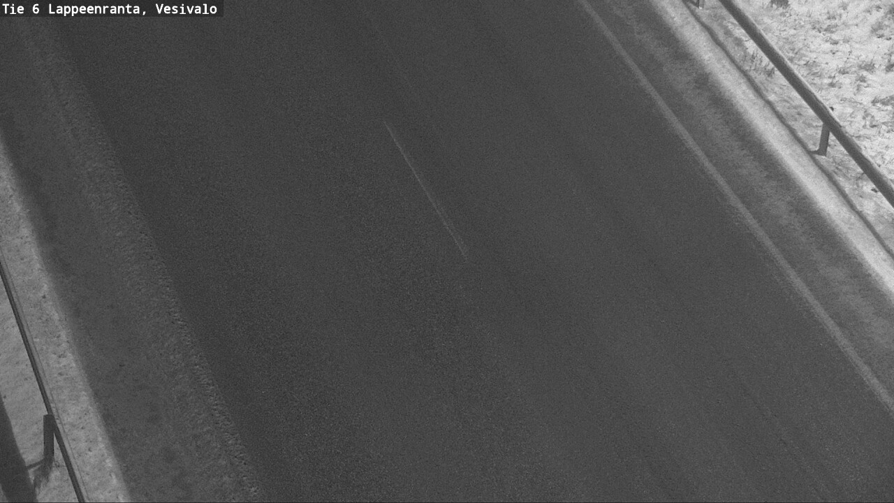 Weather Camera Image Road 6 Lappeenranta, Vesivalo, Lappeenranta, Etelä-Karjala