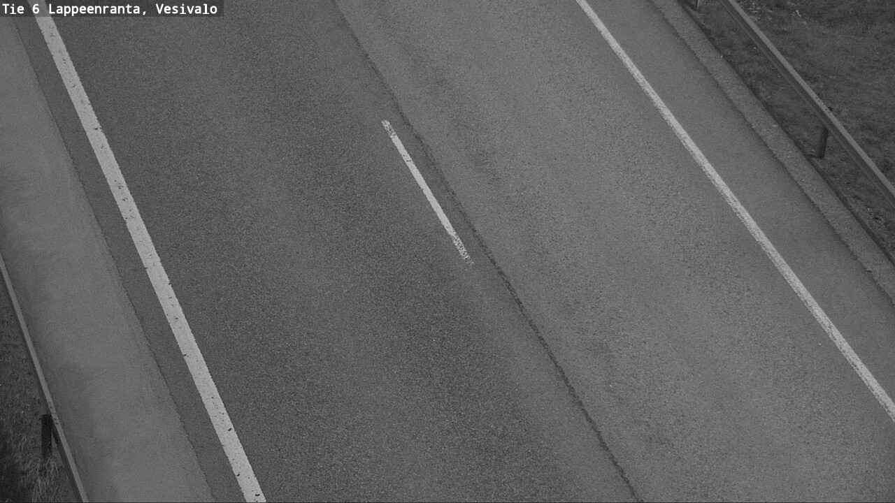Weather Camera Image Road 6 Lappeenranta, Vesivalo, Lappeenranta, Etelä-Karjala