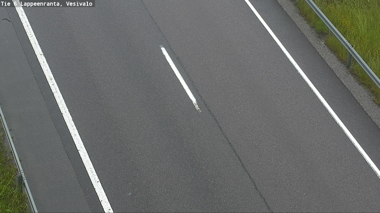 Weather Camera Image Road 6 Lappeenranta, Vesivalo, Lappeenranta, Etelä-Karjala