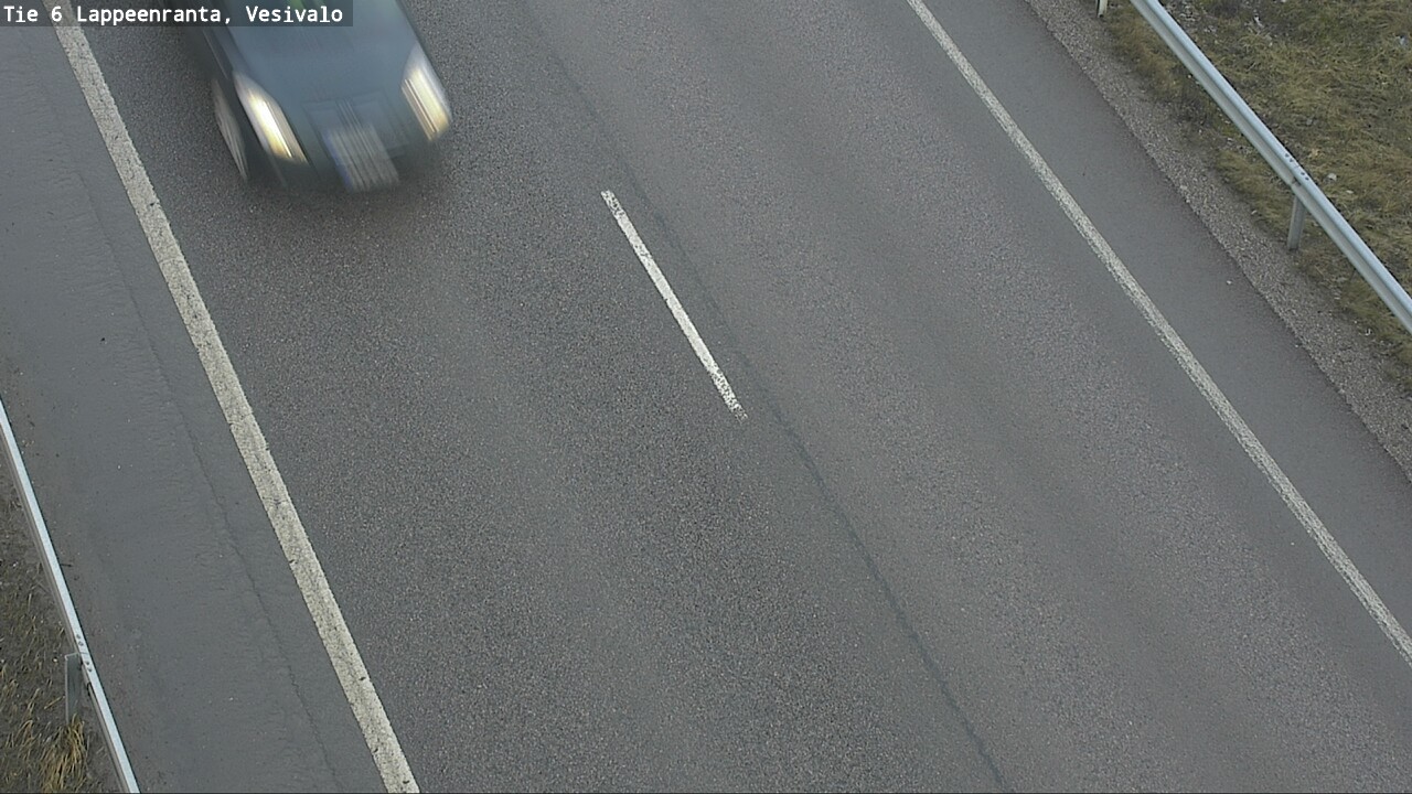 Weather Camera Image Road 6 Lappeenranta, Vesivalo, Lappeenranta, Etelä-Karjala
