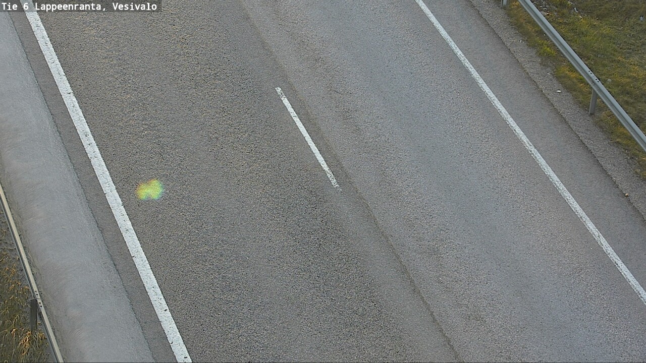 Weather Camera Image Road 6 Lappeenranta, Vesivalo, Lappeenranta, Etelä-Karjala