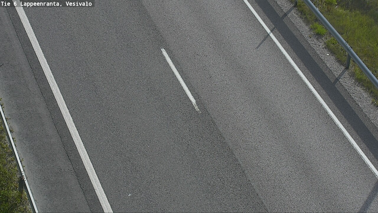 Weather Camera Image Road 6 Lappeenranta, Vesivalo, Lappeenranta, Etelä-Karjala