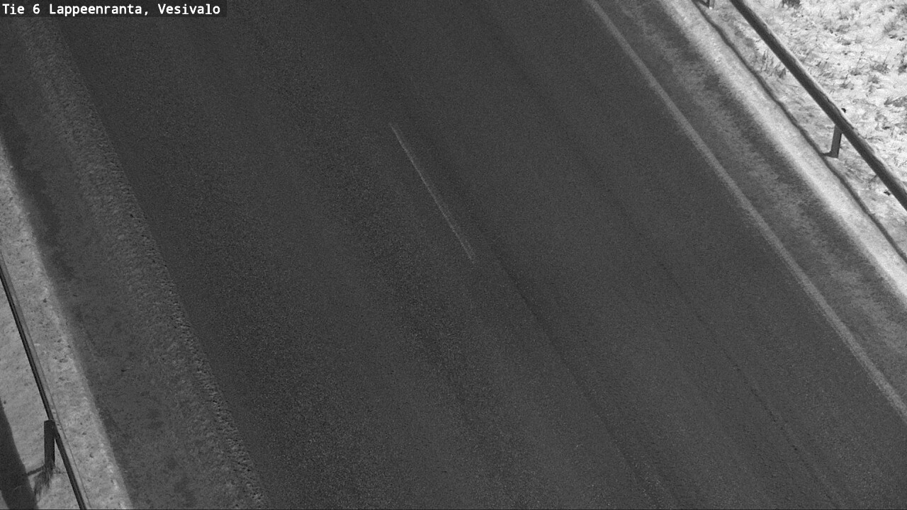 Weather Camera Image Road 6 Lappeenranta, Vesivalo, Lappeenranta, Etelä-Karjala