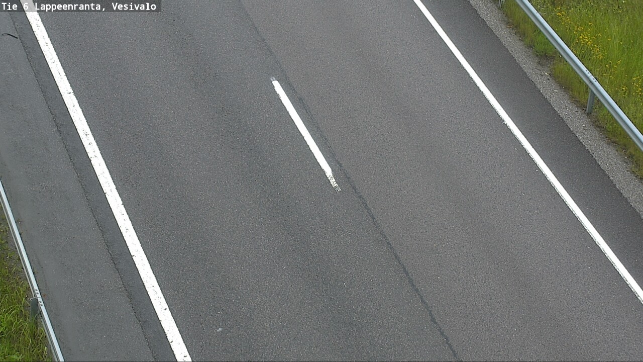 Weather Camera Image Road 6 Lappeenranta, Vesivalo, Lappeenranta, Etelä-Karjala