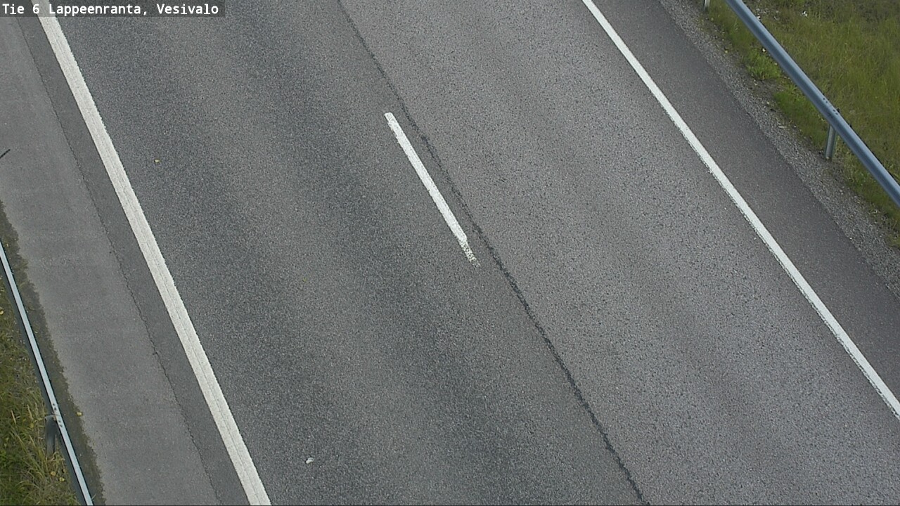 Weather Camera Image Road 6 Lappeenranta, Vesivalo, Lappeenranta, Etelä-Karjala