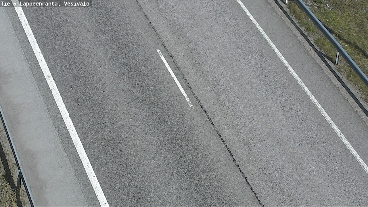 Weather Camera Image Road 6 Lappeenranta, Vesivalo, Lappeenranta, Etelä-Karjala
