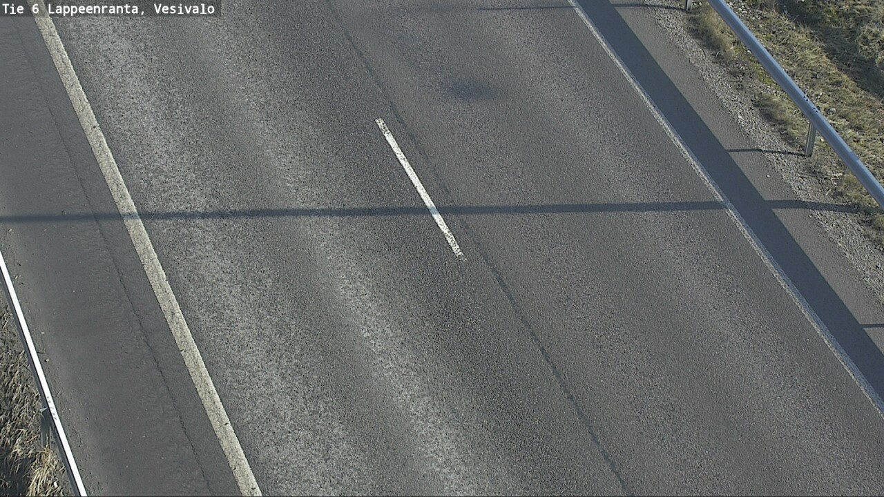 Weather Camera Image Road 6 Lappeenranta, Vesivalo, Lappeenranta, Etelä-Karjala