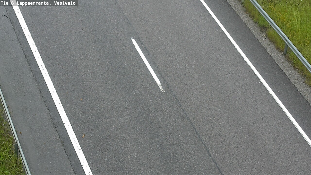 Weather Camera Image Road 6 Lappeenranta, Vesivalo, Lappeenranta, Etelä-Karjala