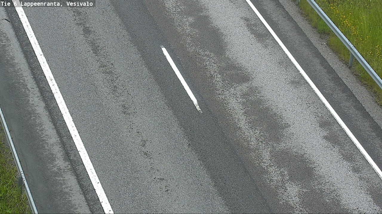 Weather Camera Image Road 6 Lappeenranta, Vesivalo, Lappeenranta, Etelä-Karjala