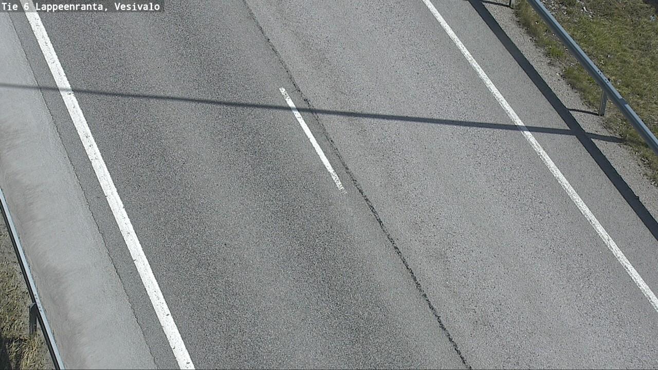 Weather Camera Image Road 6 Lappeenranta, Vesivalo, Lappeenranta, Etelä-Karjala