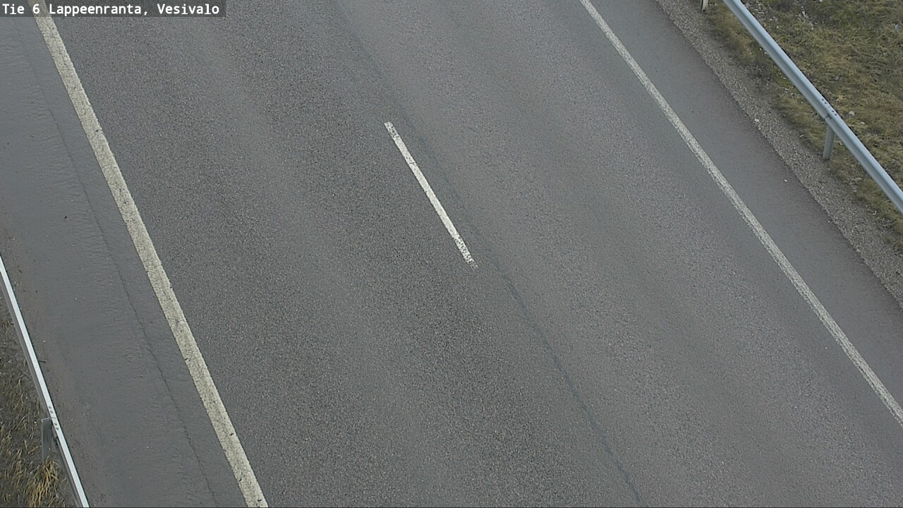 Weather Camera Image Road 6 Lappeenranta, Vesivalo, Lappeenranta, Etelä-Karjala